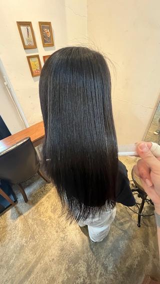 セミロング 佐藤 宰 OZ桑野店のヘアスタイル