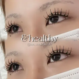 マツエク・マツパ luosiluqe Naha Momoのマツエク・マツパデザイン