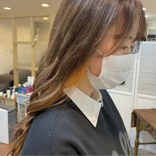ロング こばやし あこのヘアスタイル
