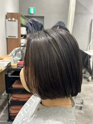ショート 巻ける髪質改善🫧ハ イライト/永田汰伊智のヘアスタイル