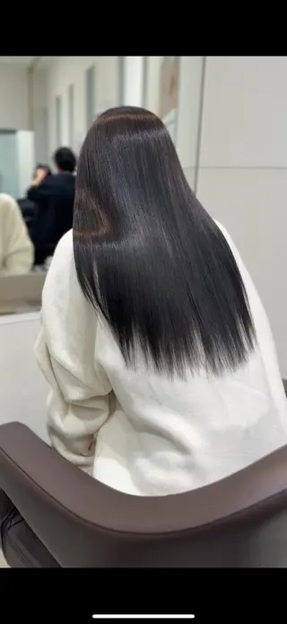 ロング 白髪ぼかし/髪質 改善/KOMORIのヘアスタイル