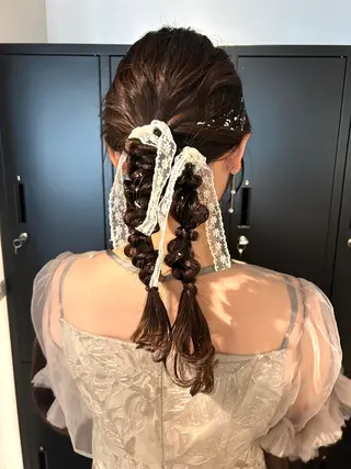 ロング ヘアセット/透明感 カラー/MIHO♡のヘアスタイル