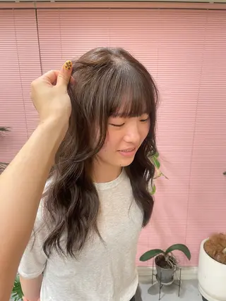 ロング カラー JURI /HUIのヘアスタイル