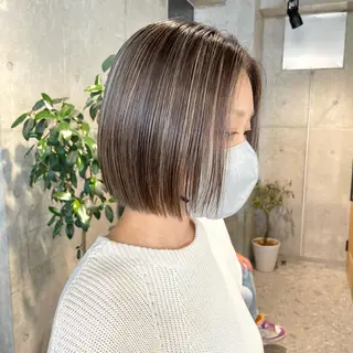 ショート カラー ❤️ダブルカラー 髪質改善❤️SAYAのヘアスタイル