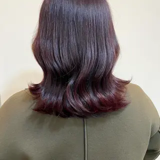 ミディアム カラー mai 🎀 /  暖色カラー♡のヘアスタイル