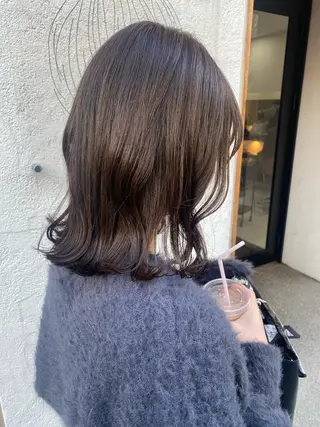 ミディアム ボブ指名多数◎ 田中夕子のヘアスタイル