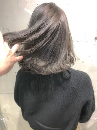 ミディアム カラー パーマ ヘアアレンジ メンズ kenta GATTACAのヘアスタイル