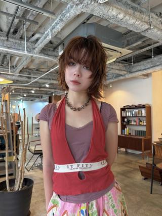 ミディアム yu maのヘアスタイル