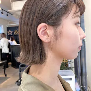 ショート カラー ヘアアレンジ 【ダメージレス施術】 【透明感】北村 拓也のヘアスタイル