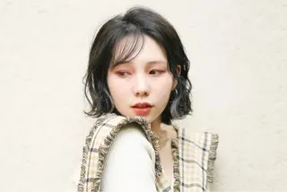 ショート カラー ヘアアレンジ 角戸 りおのヘアスタイル