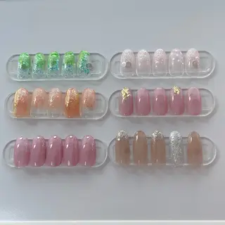ネイル Chicchi 加茂宮駅徒歩3分のネイルデザイン