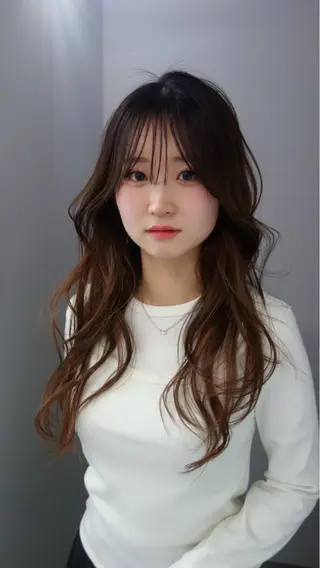 ロング 御器所/髪質改善千田 紗羽のヘアスタイル