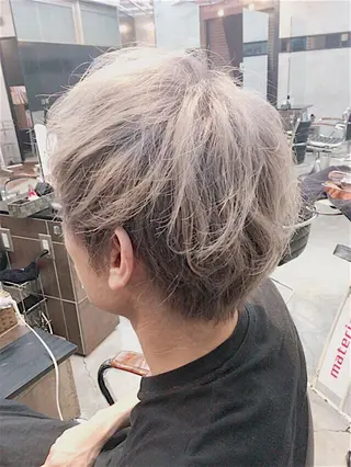 ショート カラー メンズ 栗林 実莉のネイルデザイン