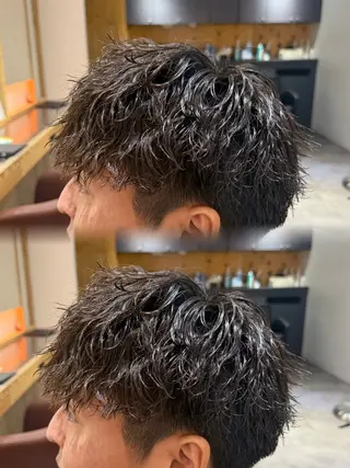 メンズ 縮毛矯正モデル募集中 SORAのヘアスタイル