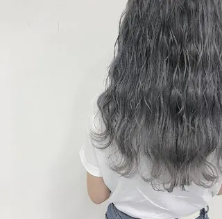 ロング カラー ヘアアレンジ キッズ 女性専用サロン 【中崎町】ゆきみのヘアスタイル