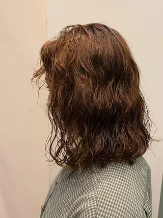 ショート パーマ 韓国好き🇰🇷 美容師MIKUのヘアスタイル