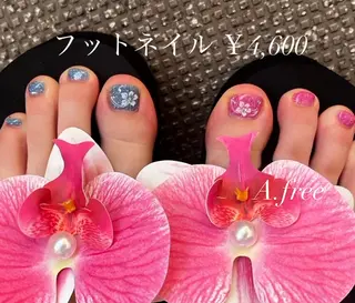 ネイル A.free✧*｡ アレルギー対応✧*｡のネイルデザイン