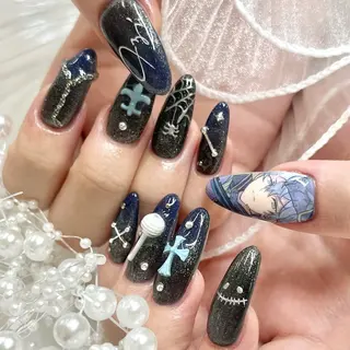 ネイル 池袋痛ネイル Nok. 渡辺のネイルデザイン
