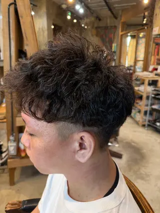 ショート パーマ ヘアアレンジ メンズ 🍀Ryosuke 🍀のヘアスタイル