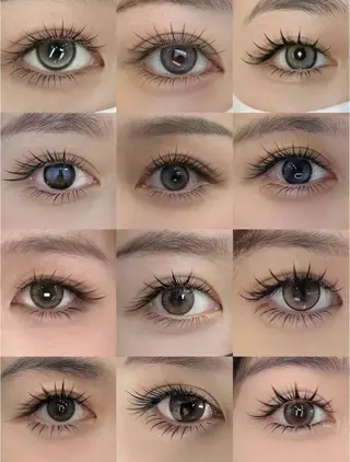 マツエク・マツパ Aranasalon 上野店2のマツエク・マツパデザイン