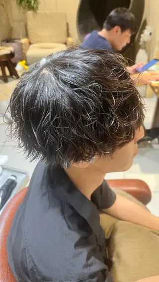 パーマ メンズ 新宿/メンズパーマ/ メンズ特化/和田瑞生のヘアスタイル