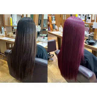 ロング カラー topstylist 野口 雅のヘアスタイル