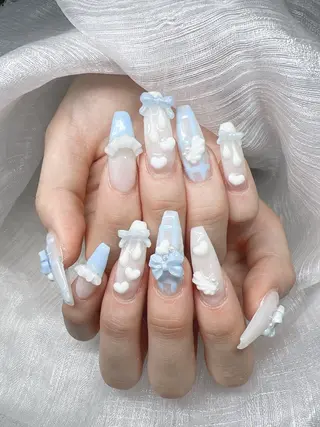 ネイル Lee Nails チップ長さだし専門店のネイルデザイン