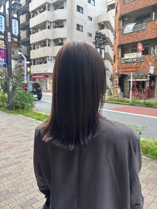 ミディアム 🍒透明感×艶カラー 🍒こなんのヘアスタイル