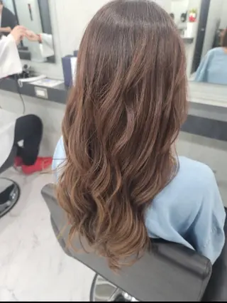 ロング カラー ヘアアレンジ ❇️安達 優心❇️ レイヤー/艶髪特化のヘアスタイル