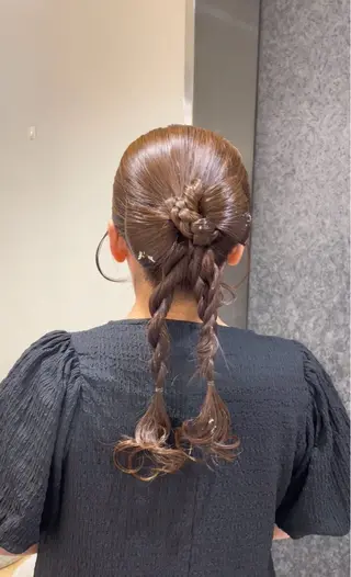 ヘアアレンジ sia/心斎橋 / sasanoのヘアスタイル