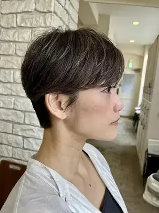 カラー 才門 真菜のヘアスタイル