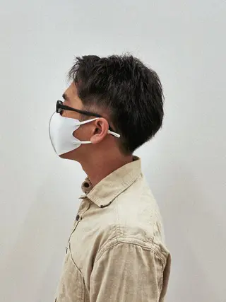 ショート メンズ 角谷 貫太郎のヘアスタイル