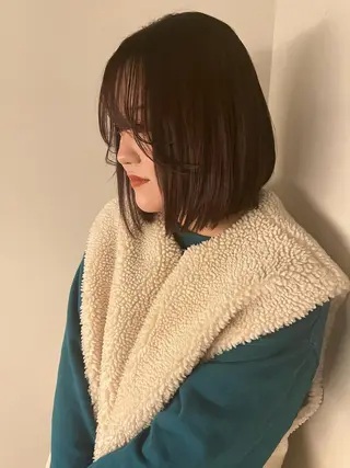 ショート カラー SIKI yuuna レイヤーカット🪽のヘアスタイル