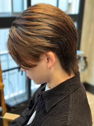 パーマ メンズ 10月限定モニター 髪質改善美髪矯正のヘアスタイル