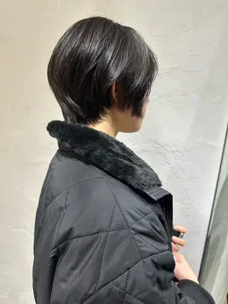 ショート 村岡 桃果のヘアスタイル