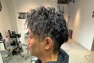 ショート パーマ メンズ Mizuki Yajimaのヘアスタイル
