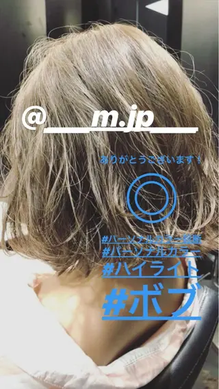ショート カラー 上條 航平のヘアスタイル