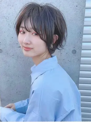 ショート 川畑 花菜のヘアスタイル