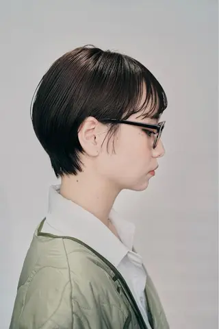 ショート enx天王町店 伊藤 愛央のヘアスタイル