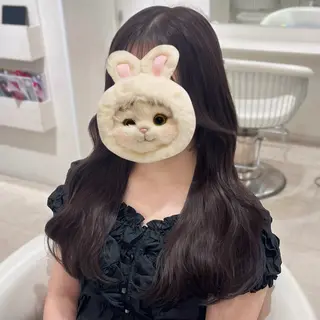 ロング カラー Parve Mix 森 美遥🩶のヘアスタイル