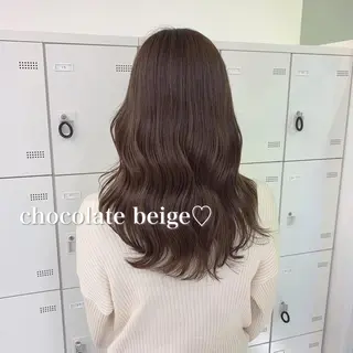 ロング カラー 🍒韓国暖色ヘア NO.1🍒🪽のヘアスタイル