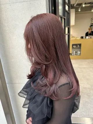 ロング カラー MAI/髪質改善/ 幹細胞トリートメントのヘアスタイル