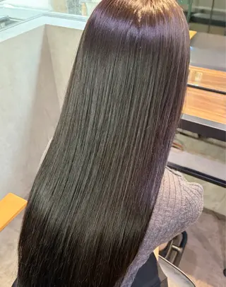 ロング カラー 透明感カラー🫧🎀 まりなのヘアスタイル