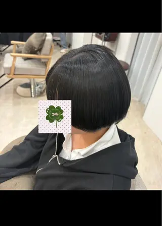 カラー 児島 彩羽のヘアスタイル