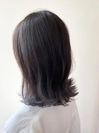 ミディアム 小野寺  かよこのヘアスタイル