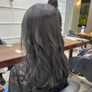 カラー 透明感カラー🌿 グレージュ🐺陽介のヘアスタイル
