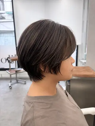 ショート 関山浩平ショート /ボブ/ヘアセットのヘアスタイル