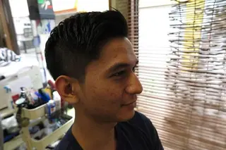ショート 男を磨く Barber オオキのヘアスタイル