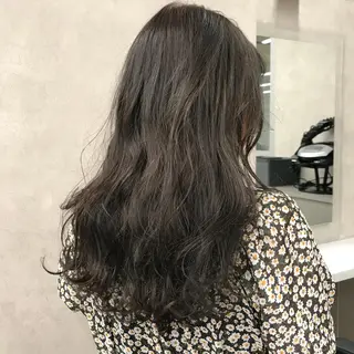 セミロング カラー 💞あざと可愛い💞 児玉大地のヘアスタイル