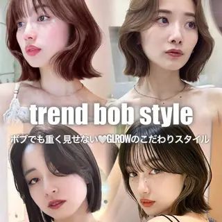 ショート 💗ボブ/レイヤー/ 縮毛矯正/大和田拓夢のヘアスタイル